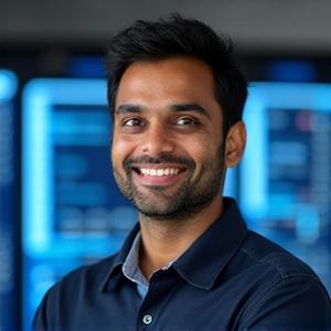 Portrait of Rajesh Kumar, CTO of RideFlex India